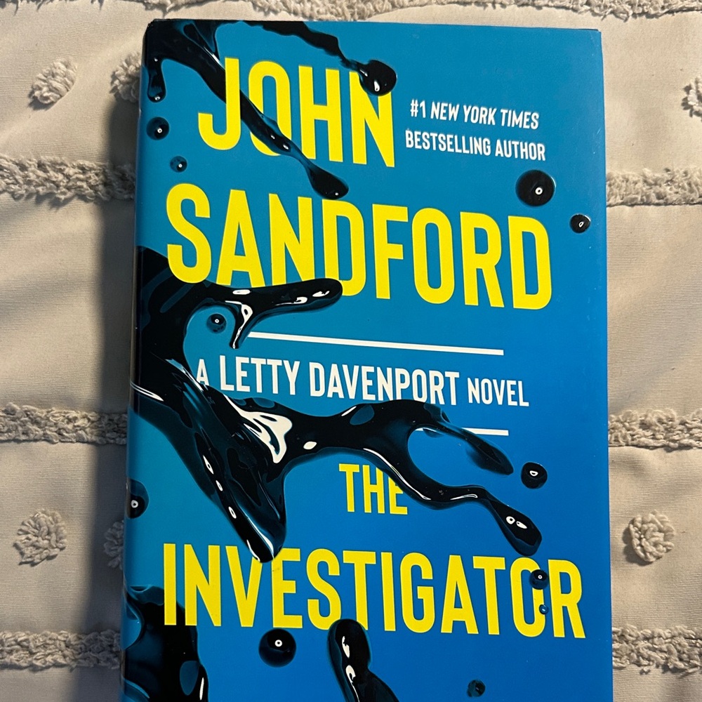 The Investigator by John Sandford Hardcover
